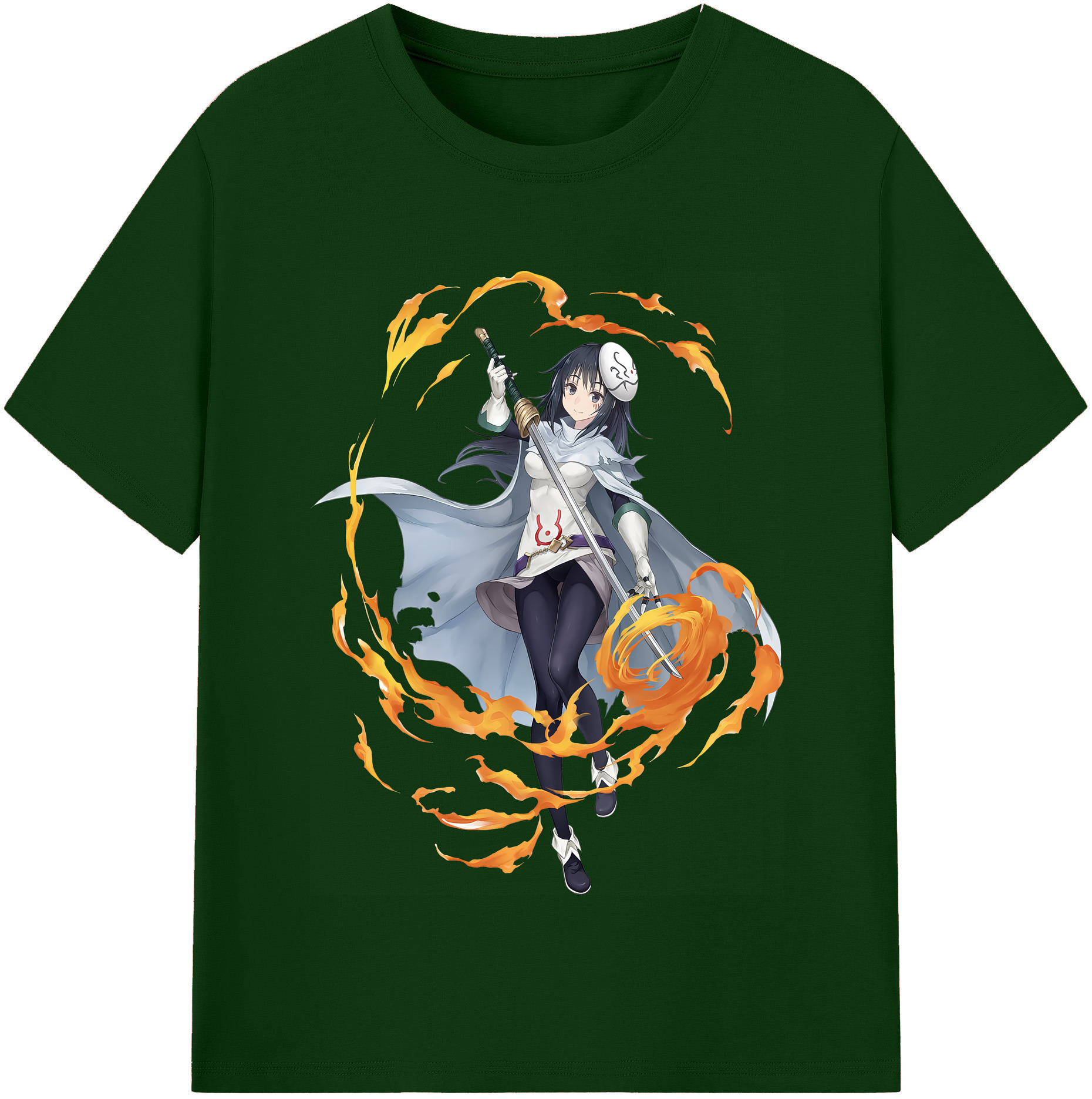 （画像用） 転スラ Regarding Reincarnated to Slime 綿100％半袖Tシャツ（フロントプリント）